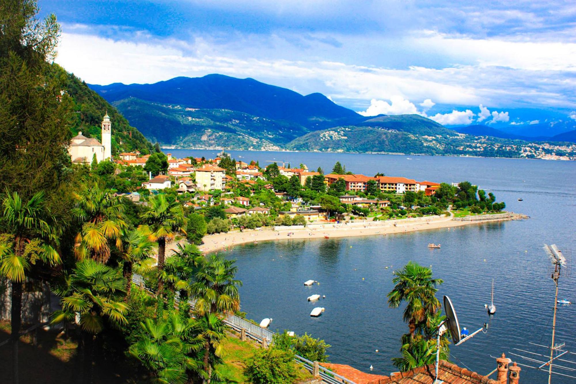 Appartamento Elegante Cannero Riviera Exterior foto
